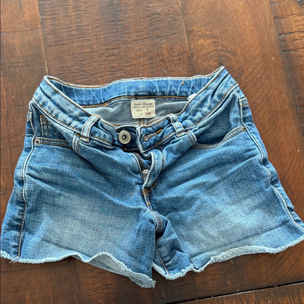 Zara Classic Denim Jean Shorts